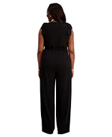 Kasper Women's Tie-Strap Jumpsuit, Regular & Plus