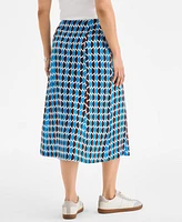 On 34th Women's Side-Slit Slip Skirt, Exclusively at Macy's