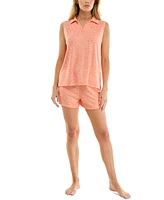 Roudelain Women's Wonderluxe Tank & Short Pajama Set