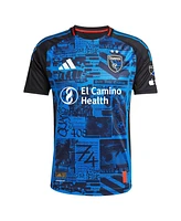 Adidas Men's Cristian Arango Black San Jose Earthquakes 2025 Headliner Authentic Player Jersey
