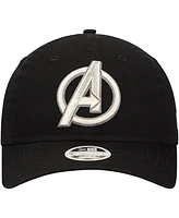 New Era Women's Black The Avengers 9TWENTY Adjustable Hat