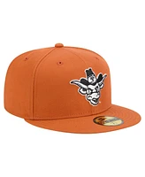 New Era Men's Texas Orange Longhorns Vault 59FIFTY Fitted Hat