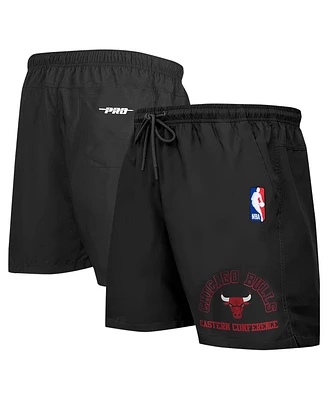 Pro Standard Men's Black Chicago Bulls Area Code Shorts