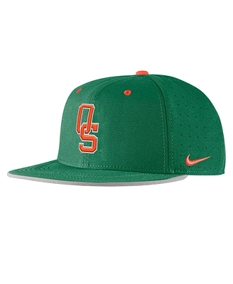 Nike Men's Green Oklahoma State Cowboys 2025 On-Field True Performance Baseball Fitted Hat