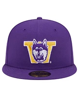 New Era Men's Purple Washington Huskies Vault 59FIFTY Fitted Hat
