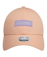 New Era Women's Pink As Roma Wordmark 9FORTY Adjustable Hat
