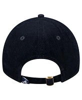 New Era Women's Navy Atlanta Braves Corduroy 9TWENTY Adjustable Hat