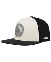 Pro Standard Men's Cream San Jose Sharks French Terry Snapback Hat