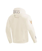 Pro Standard Men's Cream Chicago Bulls 2024/25 City Edition Pullover Hoodie
