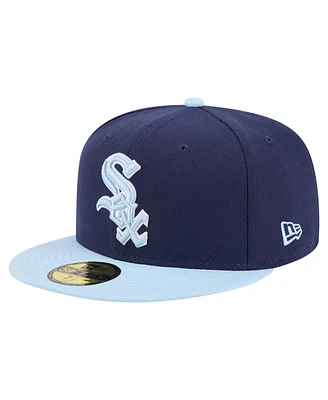 New Era Men's Navy/Light Blue Chicago White Sox Color Pack 2-Tone 59FIFTY Fitted Hat