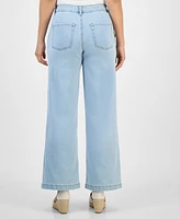 Style & Co Petite Wide-Leg Jeans, Exclusively at Macy's