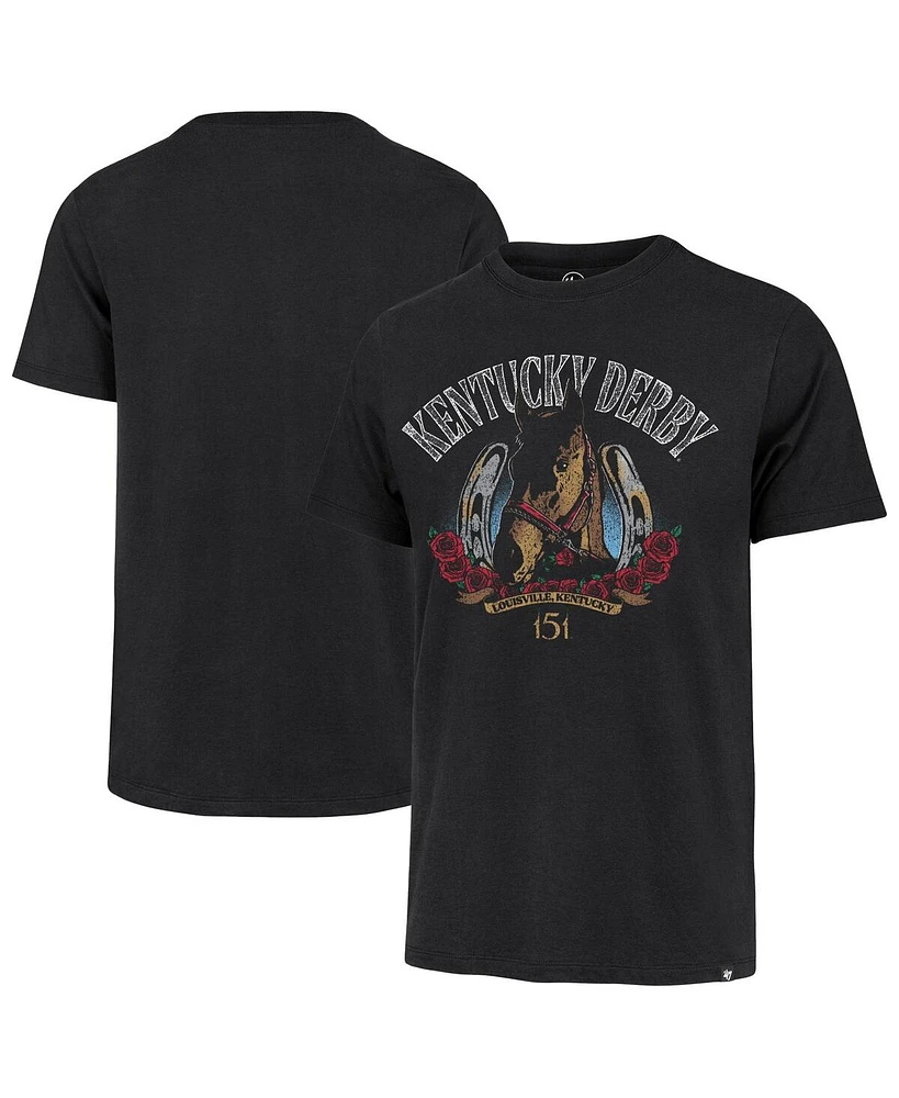 '47 Brand Men's Black 151st Kentucky Derby Horse Franklin T-Shirt