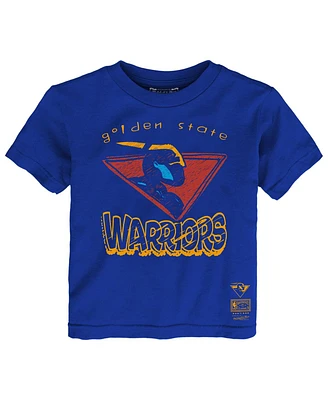 Mitchell & Ness Toddler Royal Golden State Warriors Favorite Team T-Shirt