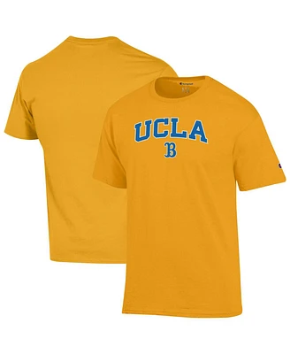 Champion Men's Gold Ucla Bruins Arched Logo T-Shirt