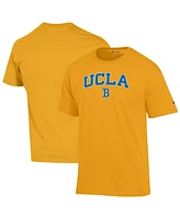Champion Men's Gold Ucla Bruins Arched Logo T-Shirt