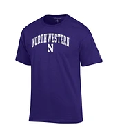 Champion Men's Purple Northwestern Wildcats Arch Over Logo T-Shirt