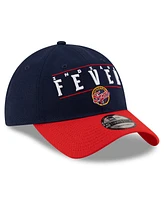 New Era Men's and Women's Navy/Red Indiana Fever 2025 Wnba Draft 9TWENTY Adjustable Hat