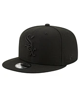 New Era Men's Black Chicago White Sox 125th Anniversary 9FIFTY Snapback Hat