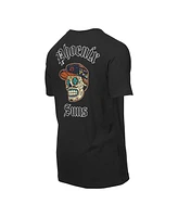 New Era Men's Black Phoenix Suns Sugar Skulls T-Shirt