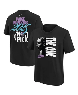 Nike Big Boys and Girls Paige Bueckers Black 2025 Wnba Draft The One T-Shirt