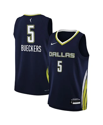 Nike Big Boys and Girls Paige Bueckers Navy Dallas Wings 2025 Wnba Draft Explorer Edition Victory Player Jersey