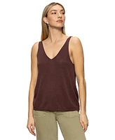 Sanctuary Women's V-Neck Sleeveless Pullover Sweater