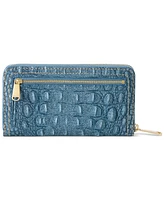 Brahmin Suri Denim Secour Leather Wallet