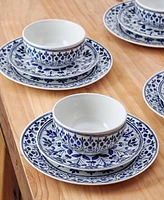 Pfaltzgraff Medallion Radiance 12-Pc. Dinnerware Set, Service for 4