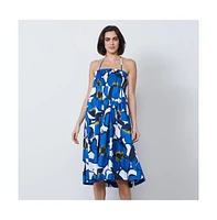 Etcetera Women's Floral Print Skirt Mykonos