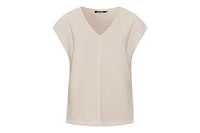 Olsen Women's Sleeveless Rib Knit Pullover