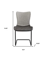 Pair of Metro Mix Cantilever Chairs for Contemporary Dining Room Seating