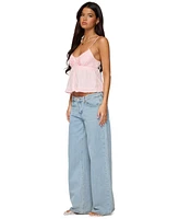 Edikted Women's Halsey Ruffle Tank Top