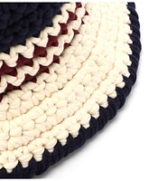 Coach Women's Stripe Crochet Bucket Hat