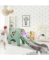 3 1 Kids Climber Slide Play Set with Basketball Hoop