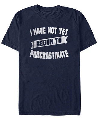Fifth Sun Men's Procrastinate Short Sleeve T-Shirt