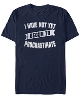 Fifth Sun Men's Procrastinate Short Sleeve T-Shirt