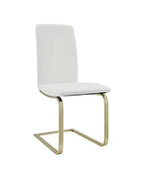 Set of 2 Modern Dining Chairs for Kitchen Table or Home Seating