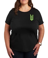 Hybrid Apparel Plus Wicked Defying Gravity Graphic T-Shirt
