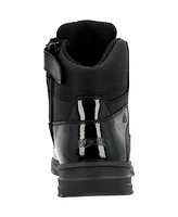 Rocky Men's Cadet 6" Black Side Zip Public Service Boot