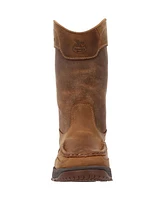 Georgia Boot Men's Athens SuperLyte Alloy Toe Waterproof Wellington Pull-On