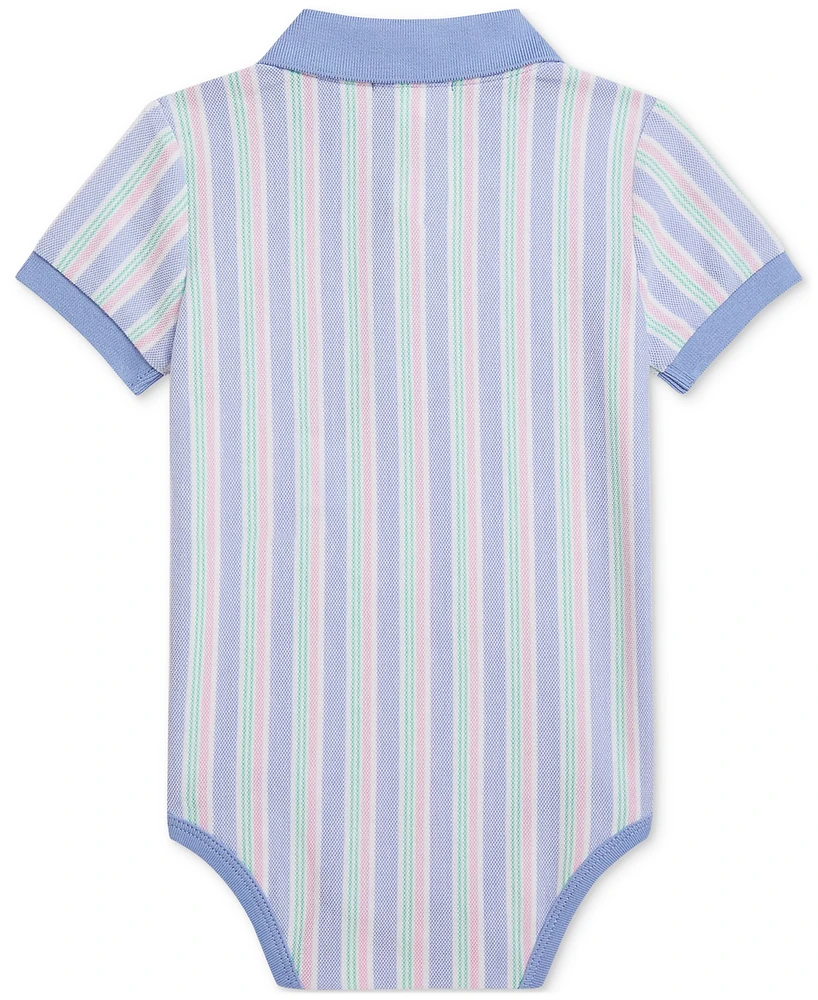 Polo Ralph Lauren Baby Boys Cotton Mesh Bodysuit