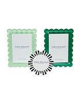 Tara Wilson Designs Scallop Frame, 4" x 6", 5" 7"