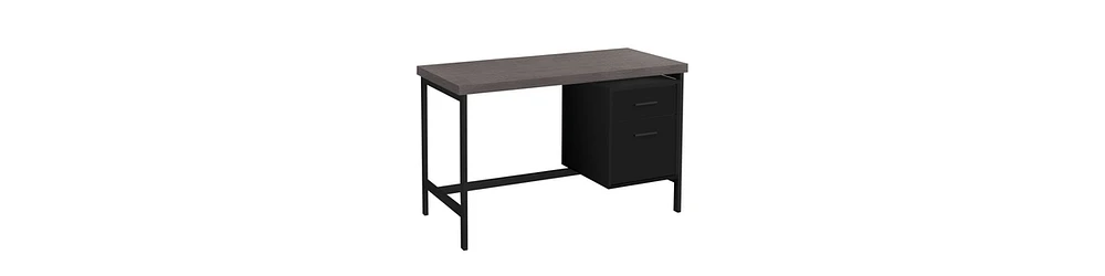 Computer Desk with 2 Drawers – Home Office Workstation Storage