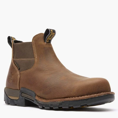 Georgia Boot Men's Eagle One Steel Toe Waterproof Chelsea Work