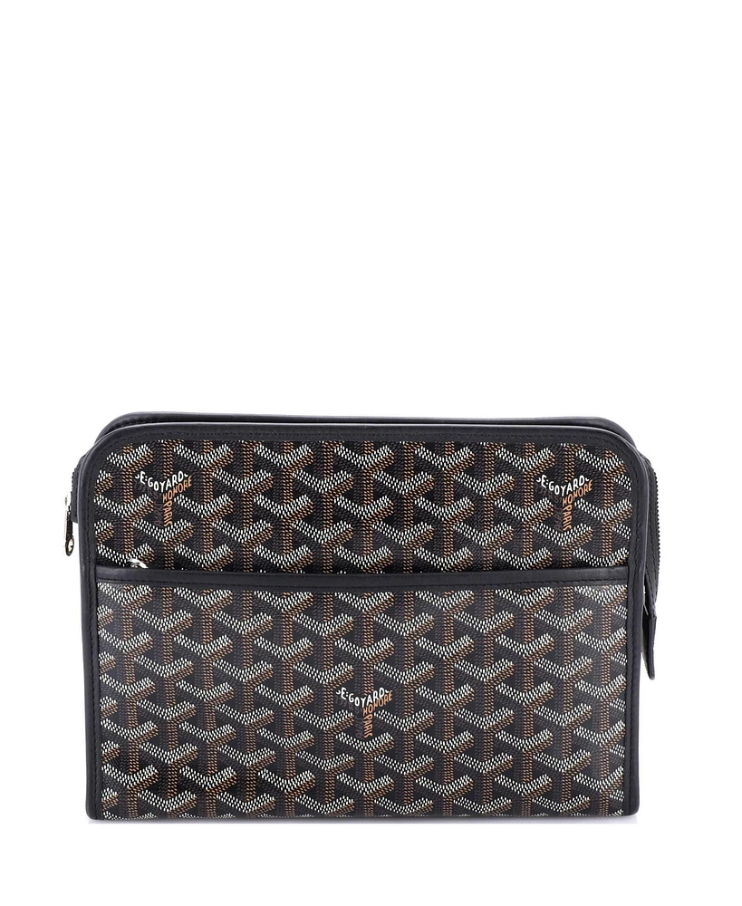 Pre-Owned Goyard Jouvence Toiletry Pouch Coated Canvas
