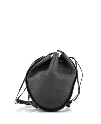 Pre-Owned The Row Drawstring Pouch Leather