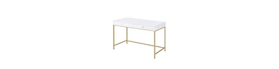Sleek Computer Desk with Two Drawers – Perfect for Small Spaces