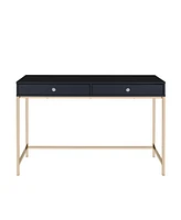 Modern Writing Desk with Two Drawers – Stylish and Functional