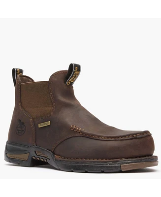 Georgia Boot Men's Athens Chelsea Waterproof Work