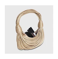 Women's Wire Handbag - Gold